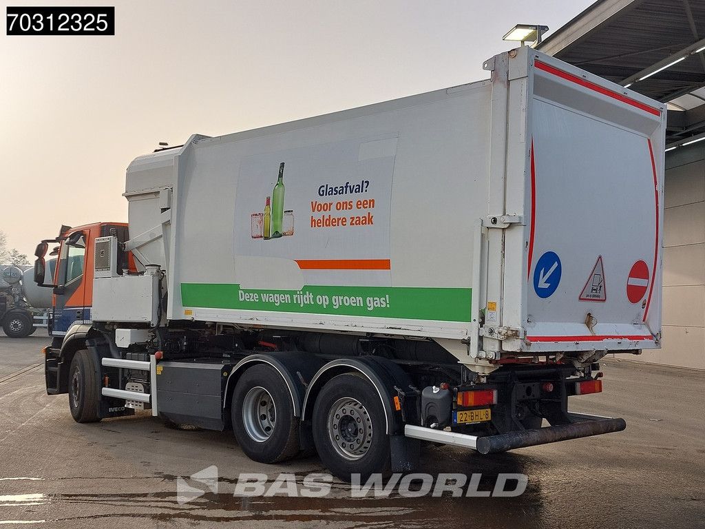 Iveco Stralis Stralis 330 6X2 CNG ENGINE! RHD NL-Truck ASF Seitenlader Euro 6