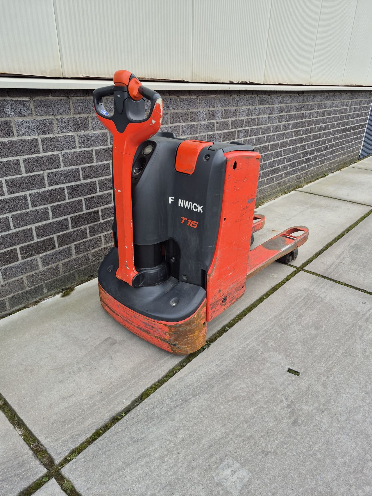 Linde T16 elektrische palletwagen bj 2017 2488 uur