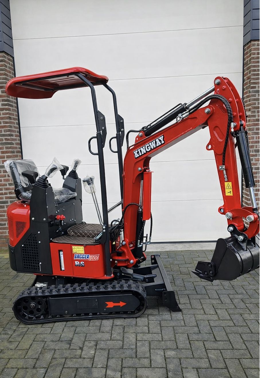 GRATIS LEVERING Minigraver minigraafmachine BAGGER1000 PRO