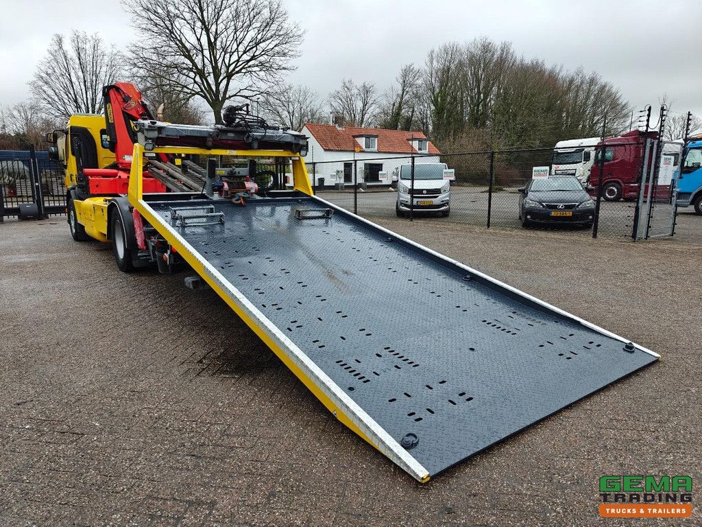 Volvo FE 320 4x2 DayCab Euro6 CNG – Pallfinger PK16000T + Prolux-Rahmen 3500 kg / De Groot Techniek 6002 + Winde 3560 kg + Brill 4500 kg