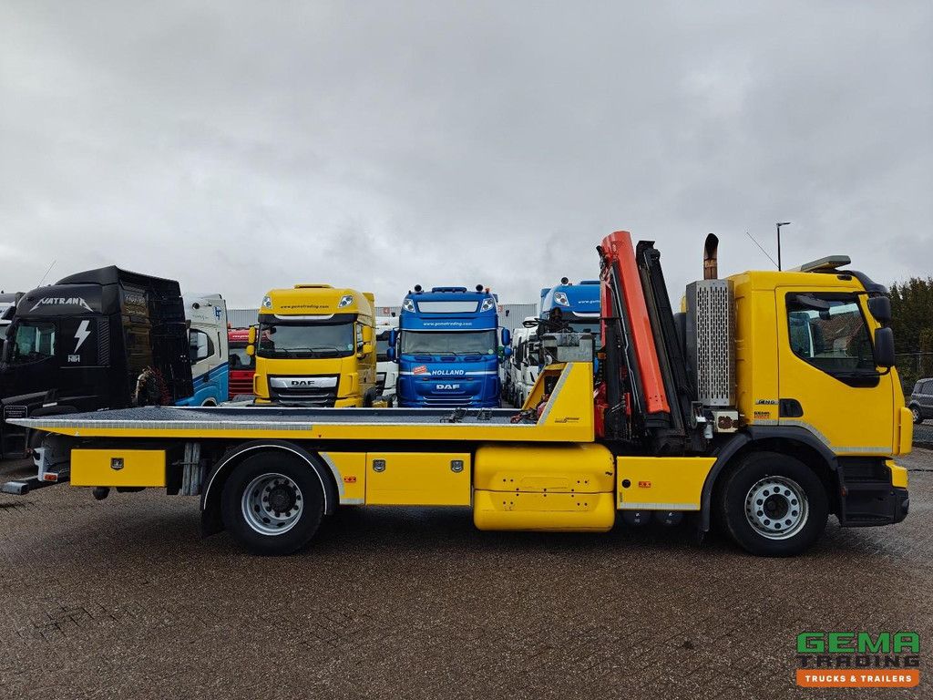 Volvo FE 320 4x2 DayCab Euro6 CNG – Pallfinger PK16000T + Prolux-Rahmen 3500 kg / De Groot Techniek 6002 + Winde 3560 kg + Brill 4500 kg