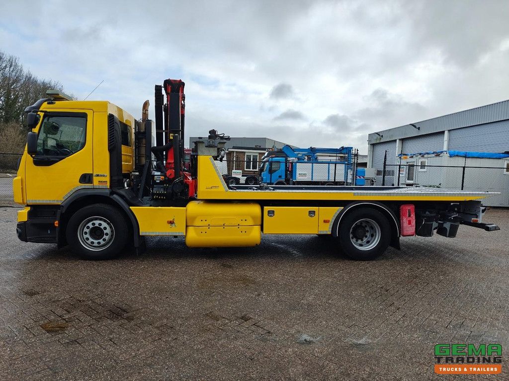 Volvo FE 320 4x2 DayCab Euro6 CNG – Pallfinger PK16000T + Prolux-Rahmen 3500 kg / De Groot Techniek 6002 + Winde 3560 kg + Brill 4500 kg