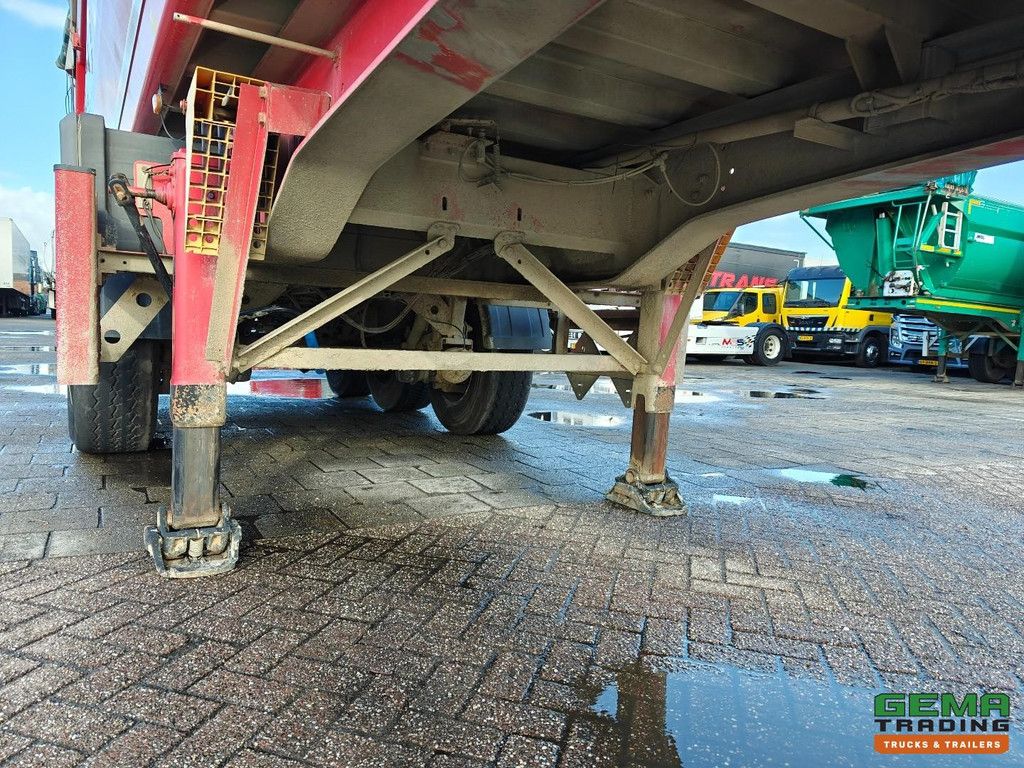 Stas S300CX 3-Achs BPW - Kipper 28 m³ - Aluminium/Aluminium - Scheibenbremsen - Liftachse - Nachlaufachse - Teflon - TÜV bis 08/2026