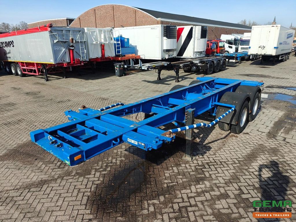 Krone SZC 20 Z 20FT - Full steel - 2 axles ROR - Double tires - 3420 kg - MOT 08-2026