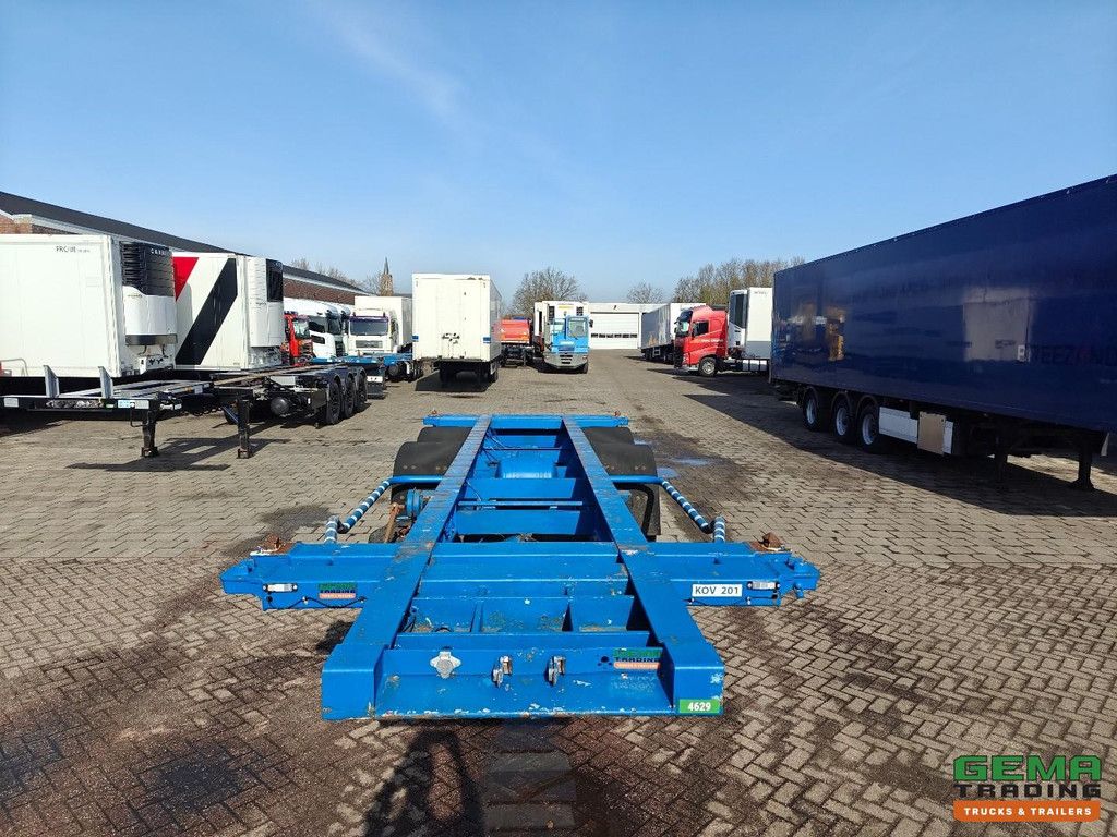 Krone SZC 20 Z 20FT - Full steel - 2 axles ROR - Double tires - 3420 kg - MOT 08-2026