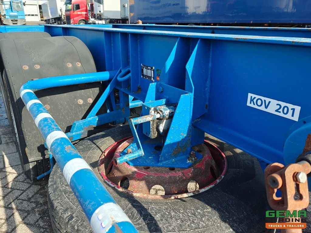 Krone SZC 20 Z 20FT - Full steel - 2 axles ROR - Double tires - 3420 kg - MOT 08-2026