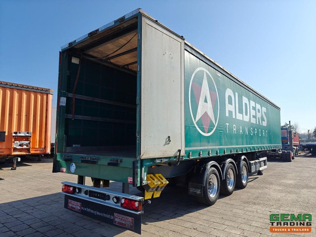 Schmidt Hagen SPC/45/E/13,6 3-axle BPW - COIL - Sliding curtainsider/sliding roof - Trailing axle - Alcoa - 7270 kg