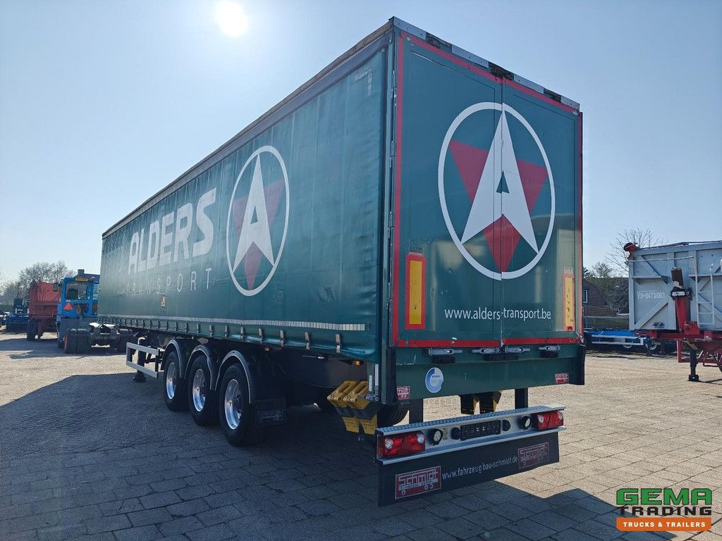 Schmidt Hagen SPC/45/E/13,6 3-axle BPW - COIL - Sliding curtainsider/sliding roof - Trailing axle - Alcoa - 7270 kg