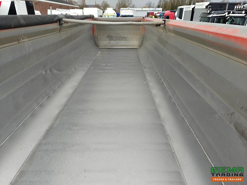 Stas S300CX 3-achsiger BPW – 29 m³ – Aluminiumchassis – Aluminiumkipper – Scheibenbremsen – Liftachse – Nachlaufachse – 5500 kg