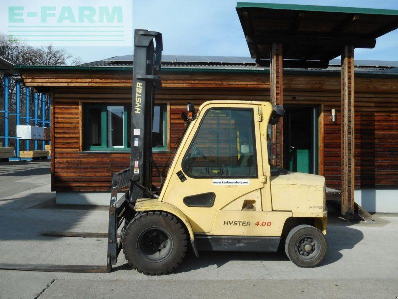 Hyster h4.00xm-6 mit zwillingsreifen u. ss + zv + kabin