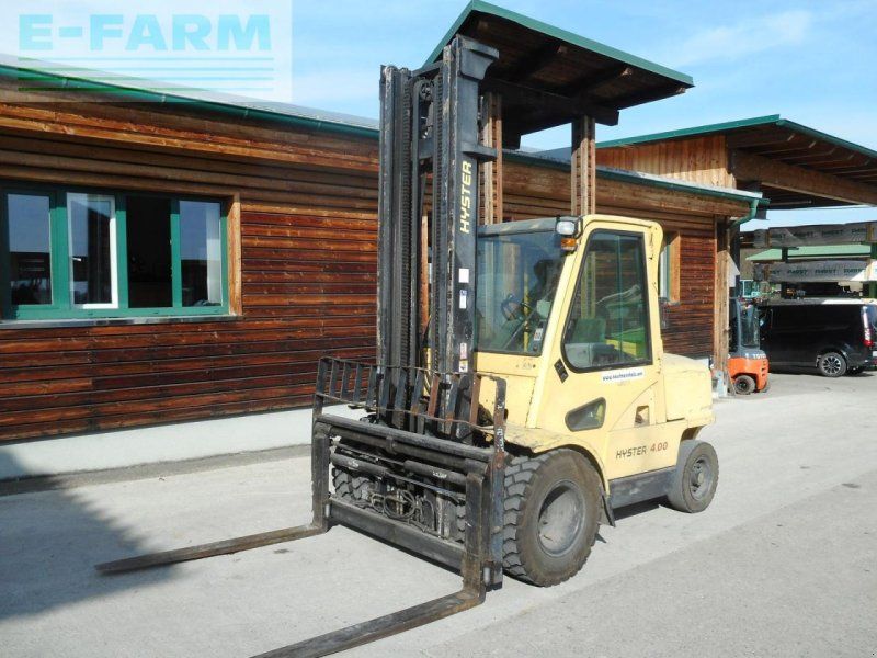 Hyster h4.00xm-6 mit zwillingsreifen u. ss + zv + kabin