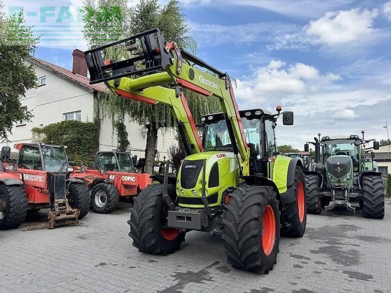 Claas arion 640 cis + quicke q65 CIS