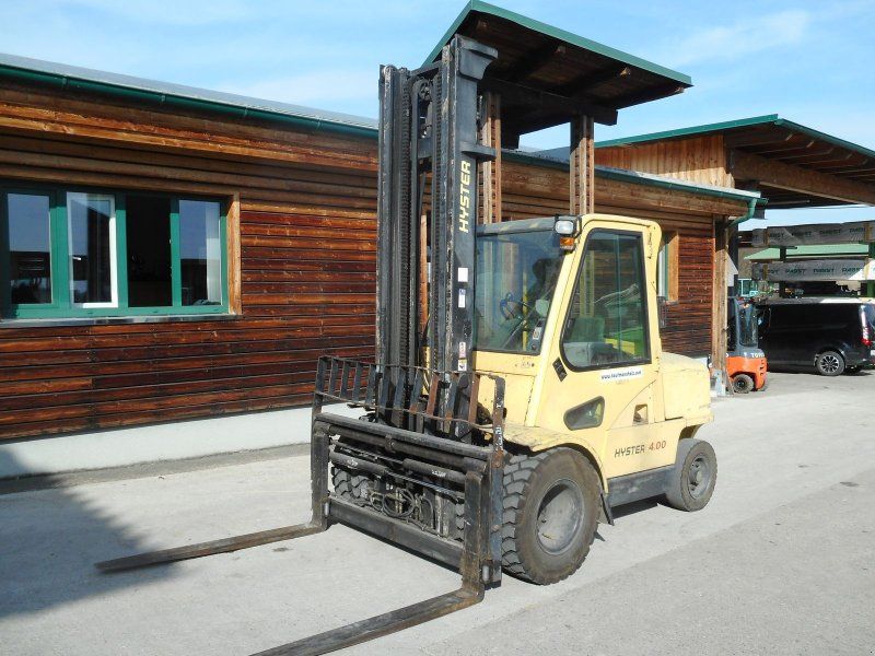 Hyster H4.00XM-6 mit Zwillingsreifen u. SS + ZV + Kabin