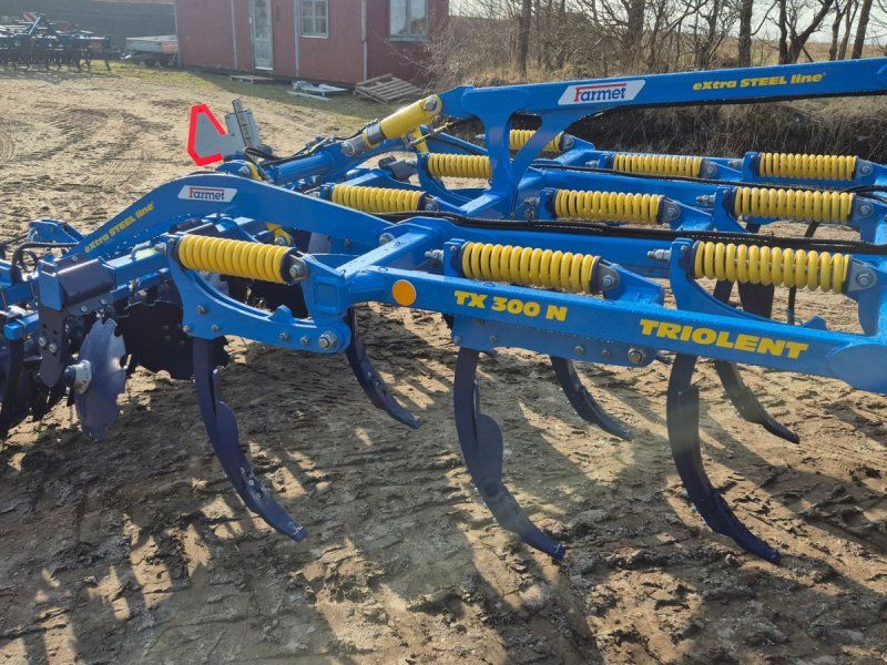Farmet Triolent TX 300 N dybdeharve med alt i udstyr