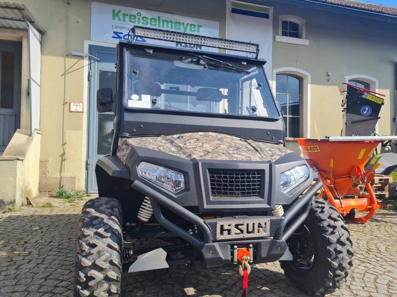 Hisun Sector E1 Elektro UTV Kabine + Heizung + Arbeitsscheinwerfer Pak
