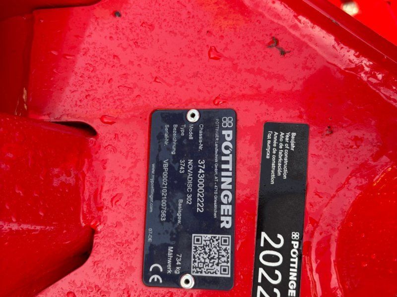 Pöttinger Novadisc 302