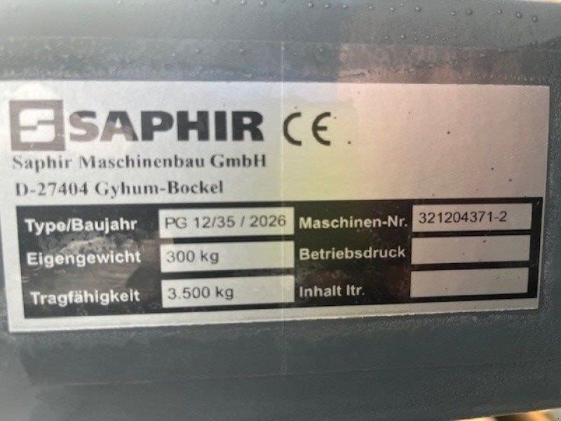 Saphir PALETTENGABEL PG12/35