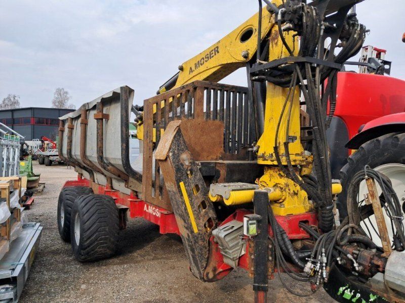 MOSER 12. to Kranwagen mit Forstkran MKZ9