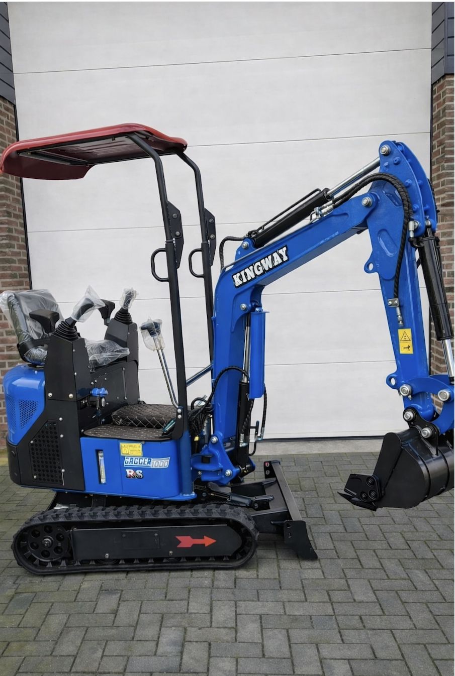 GRATIS LEVERING Minigraver minigraafmachine BAGGER1000 PRO