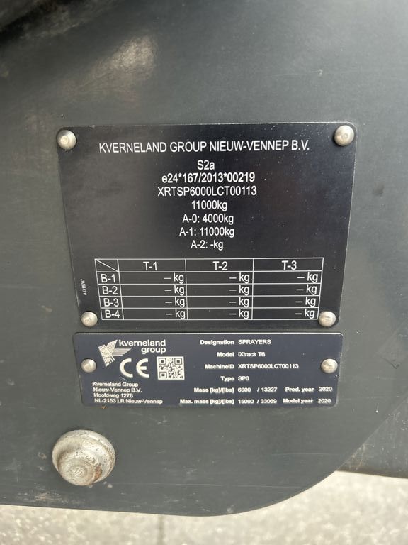 Kverneland veldspuit 33 meter