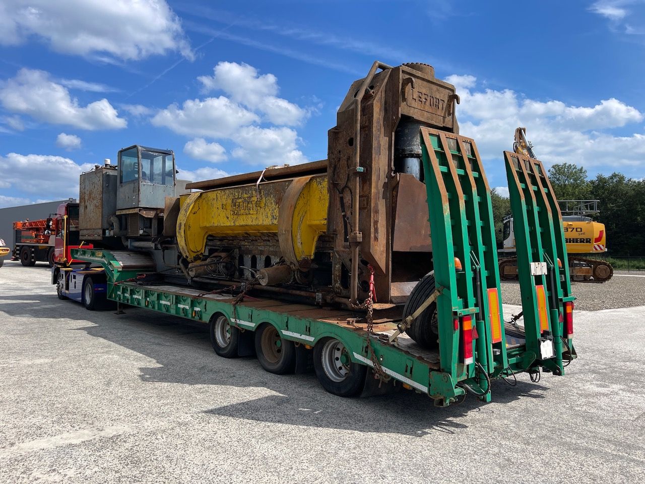 Metaal schrootschaar pers/schaar Lefort Konqueror 500