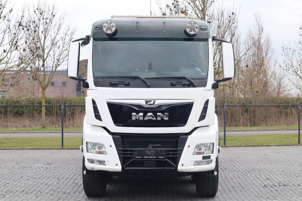 MAN TGS 35.500 | 8X4 | RETARDER | BIG AXLES | FULL STEEL | EURO 6