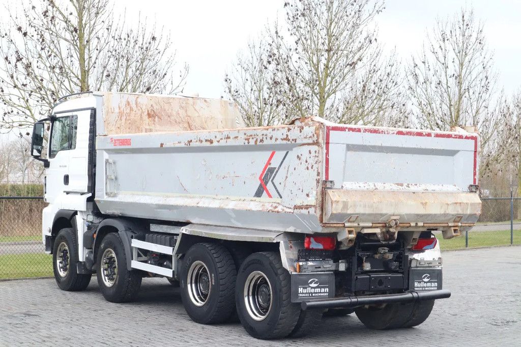 MAN TGS 35.500 | 8X4 | RETARDER | BIG AXLES | FULL STEEL | EURO 6