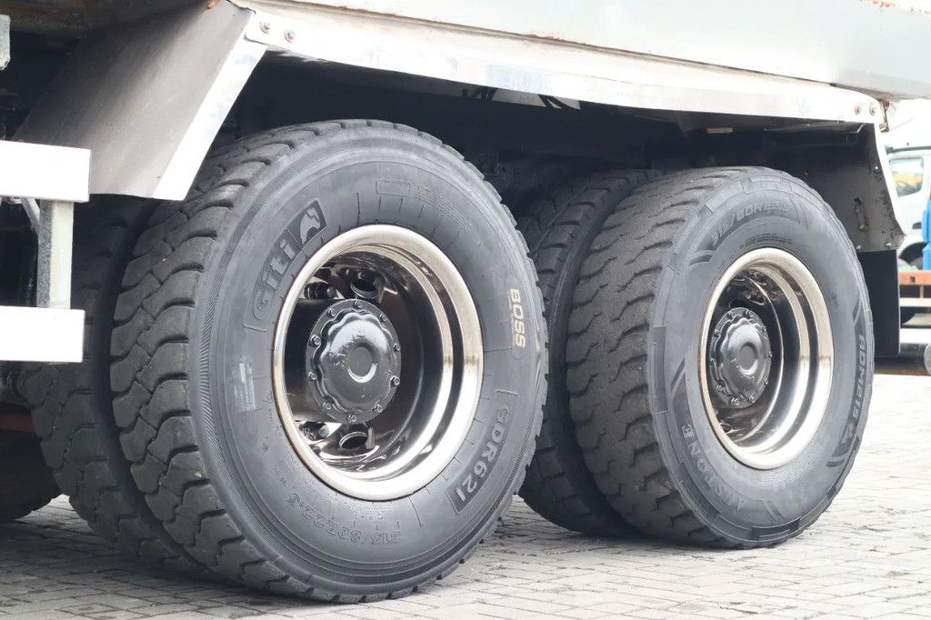 MAN TGS 35.500 | 8X4 | RETARDER | BIG AXLES | FULL STEEL | EURO 6
