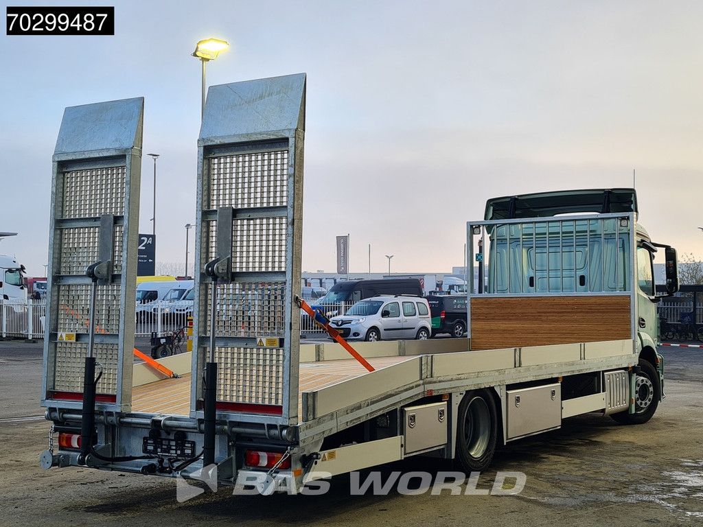 Mercedes Actros 1827 4X2 NEW Oprijwagen machine transporter 101cm loadfloor Hydraulic ramps Euro 6