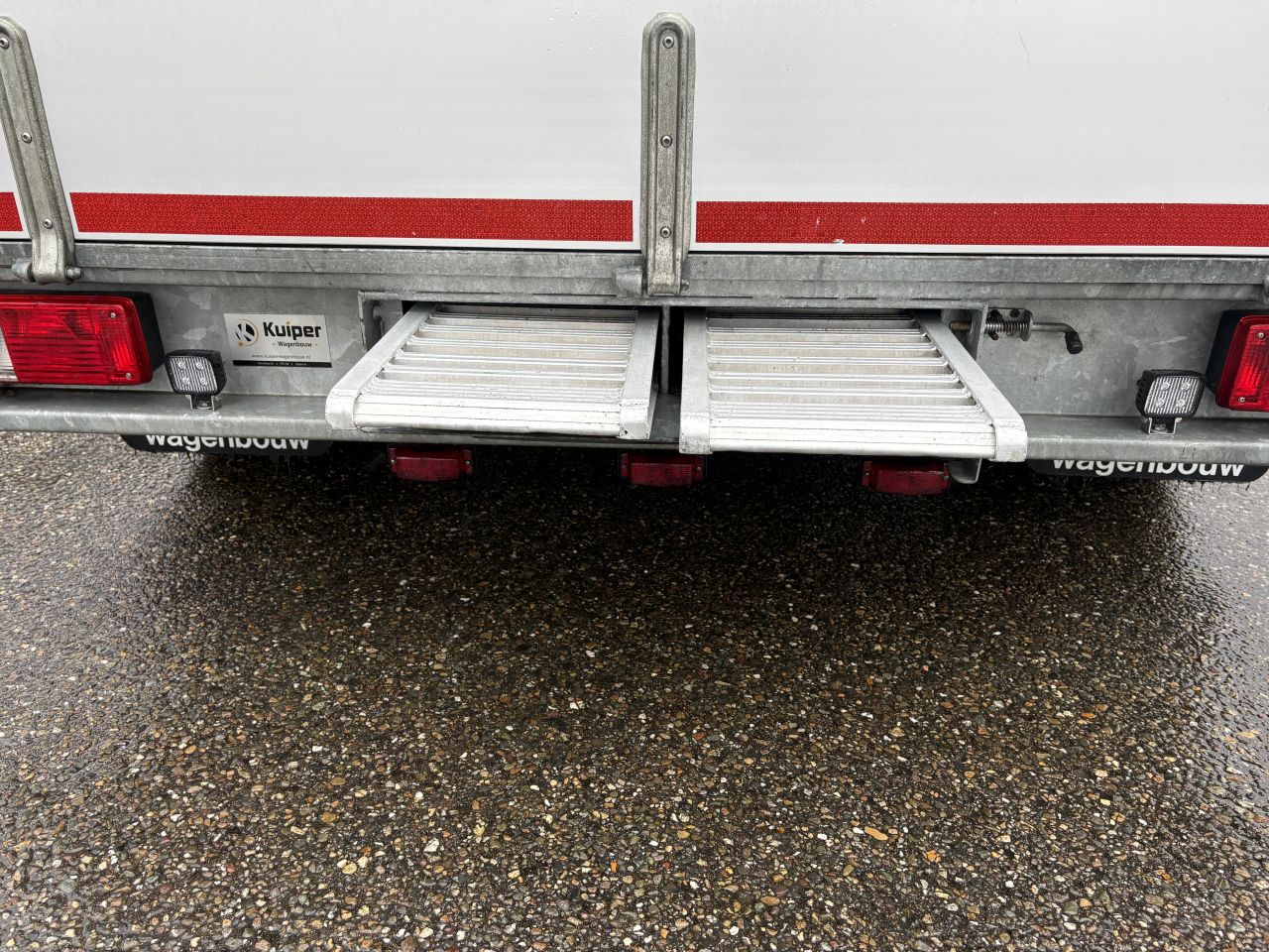 Schamel aanhangwagen luchtgeremd 7 TON KUIPER