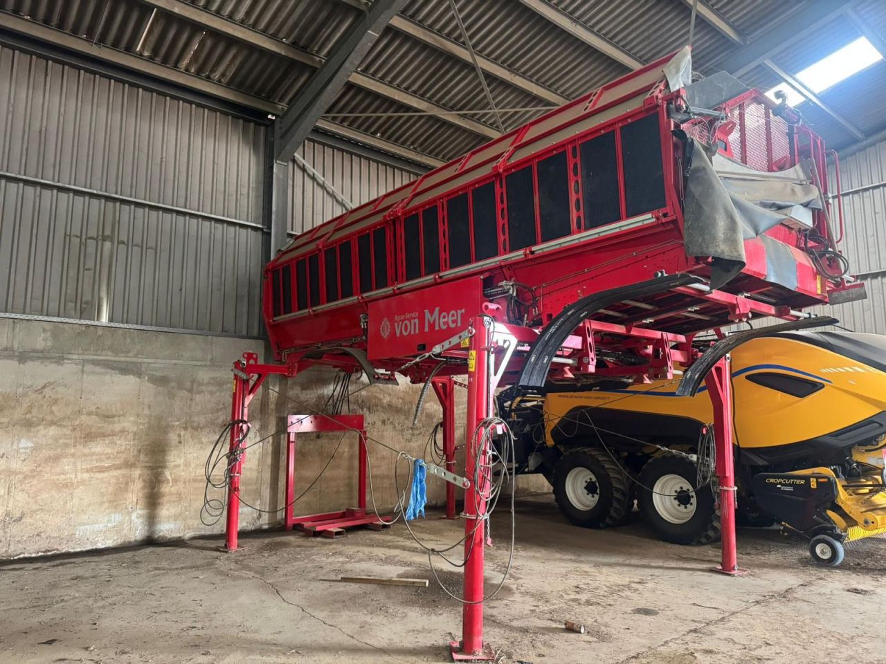 Holmer RB overlaadbak / Rübenüberladen