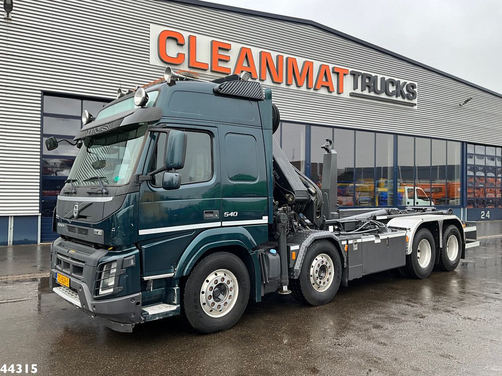 Volvo FMX 540 8x4 Euro 6 Hiab 28 Tonmeter laadkraan