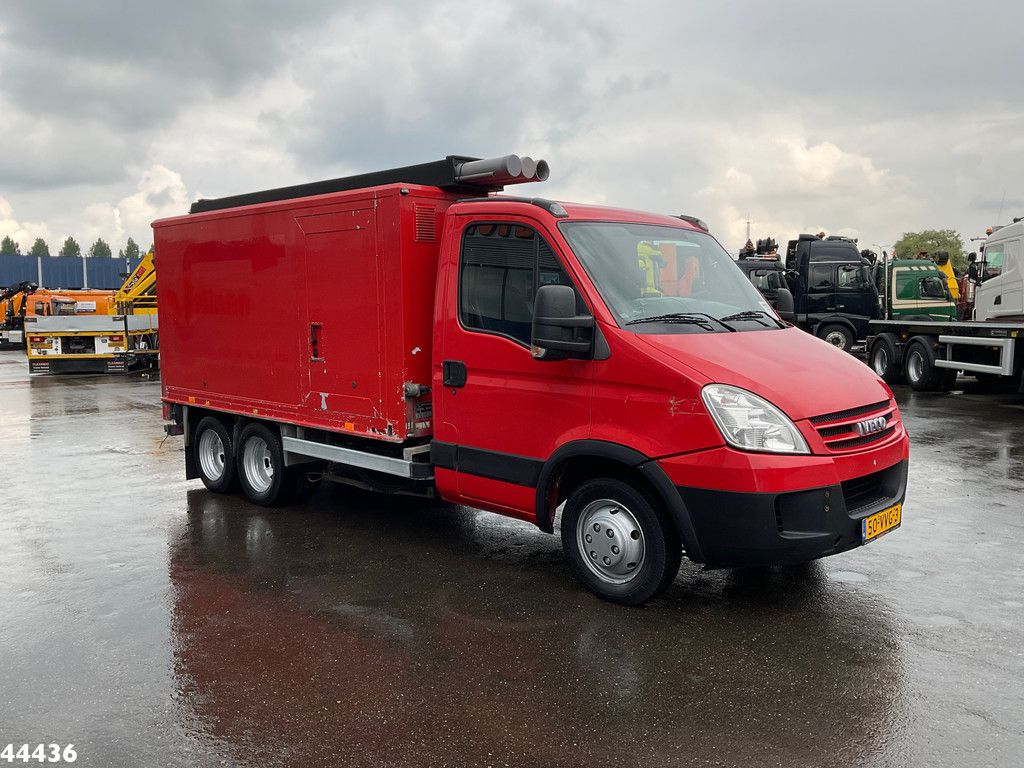 Iveco Daily 40C18 + Veldhuizen oplegger ROM Hogedrukinstallatie