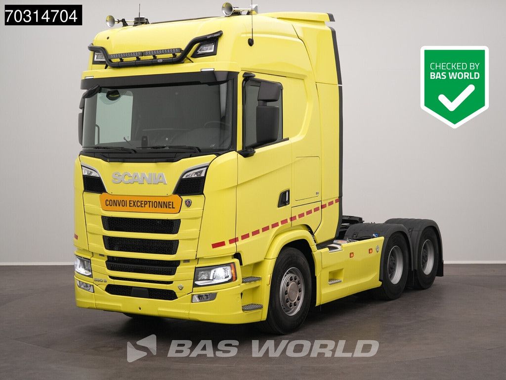 Scania S590 6X4 Full-Air Retarder 2xTanks Big-Axle Standklima Leder Navi