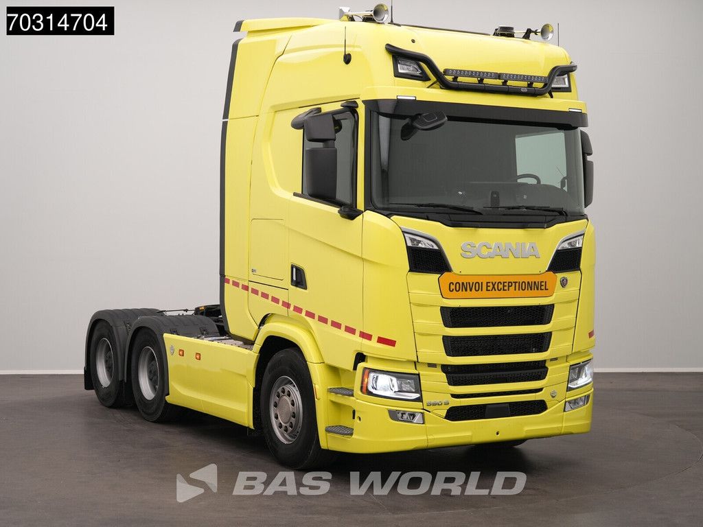 Scania S590 6X4 Full-Air Retarder 2xTanks Big-Axle Standklima Leder Navi