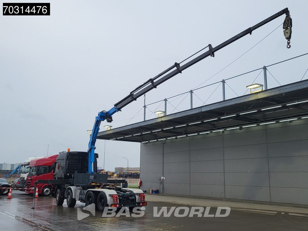 Mercedes Actros 2653 8X4 Manual! Retarder Full-Steel HMF 2223 K4 Remote Kran Crane Big-Axle Euro3