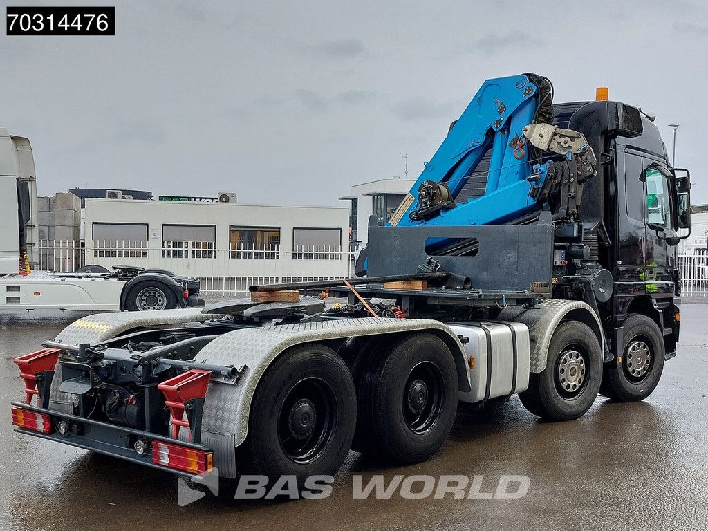 Mercedes Actros 2653 8X4 Manual! Retarder Full-Steel HMF 2223 K4 Remote Kran Crane Big-Axle Euro3