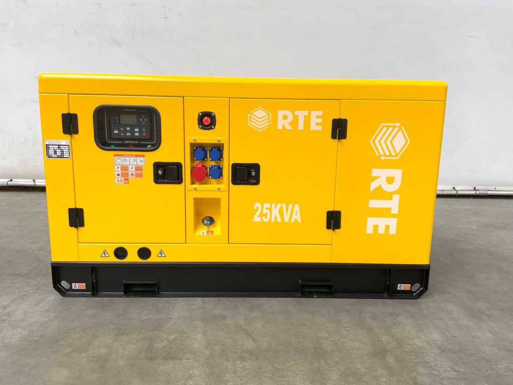 Generator RTE 7423 Diesel 2025 25 KVA 2025 Neu