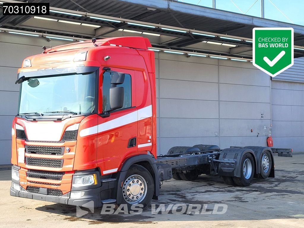 Scania R460 6X2 Chassis Full Air suspension Lift+steering Axle Engine brake Automatic Euro 6
