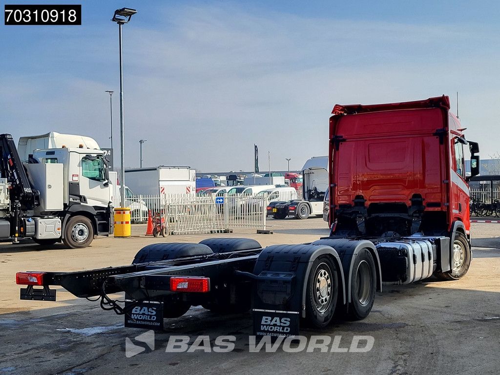 Scania R460 6X2 Chassis Full Air suspension Lift+steering Axle Engine brake Automatic Euro 6