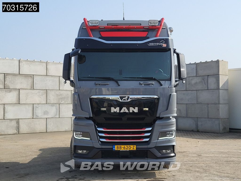 MAN TGX TGX 18.510 4X2 Individual Lion S! GX APK 02-2027 Full-Air Retarder Standairco 2xTanks Leather PTO ACC Navi LED Euro 6