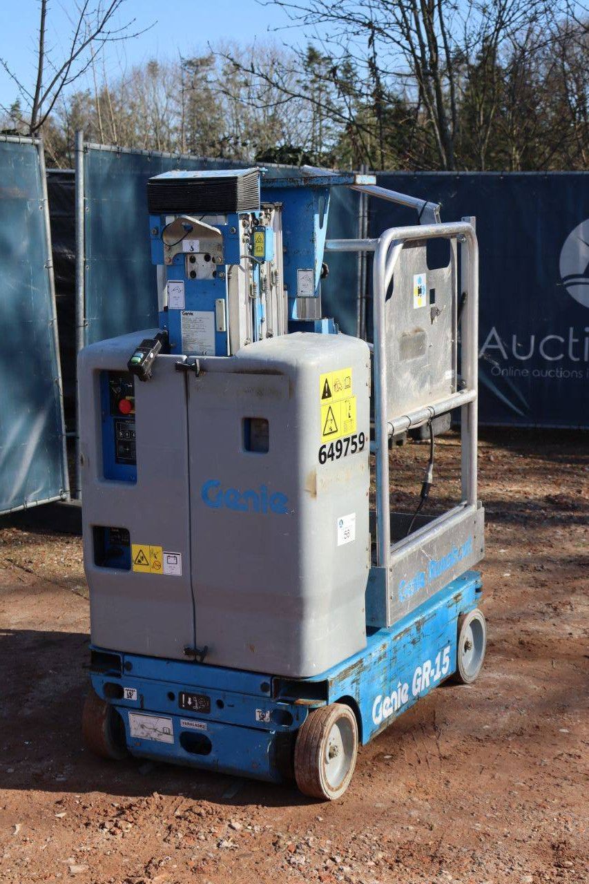 Genie GR-15 Electric Mast Lift 6.5m 2015