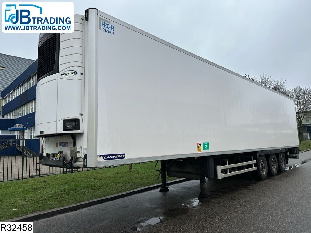 Lamberet Koel vries Carrier Vector 1550, Dhollandia, Lift axle