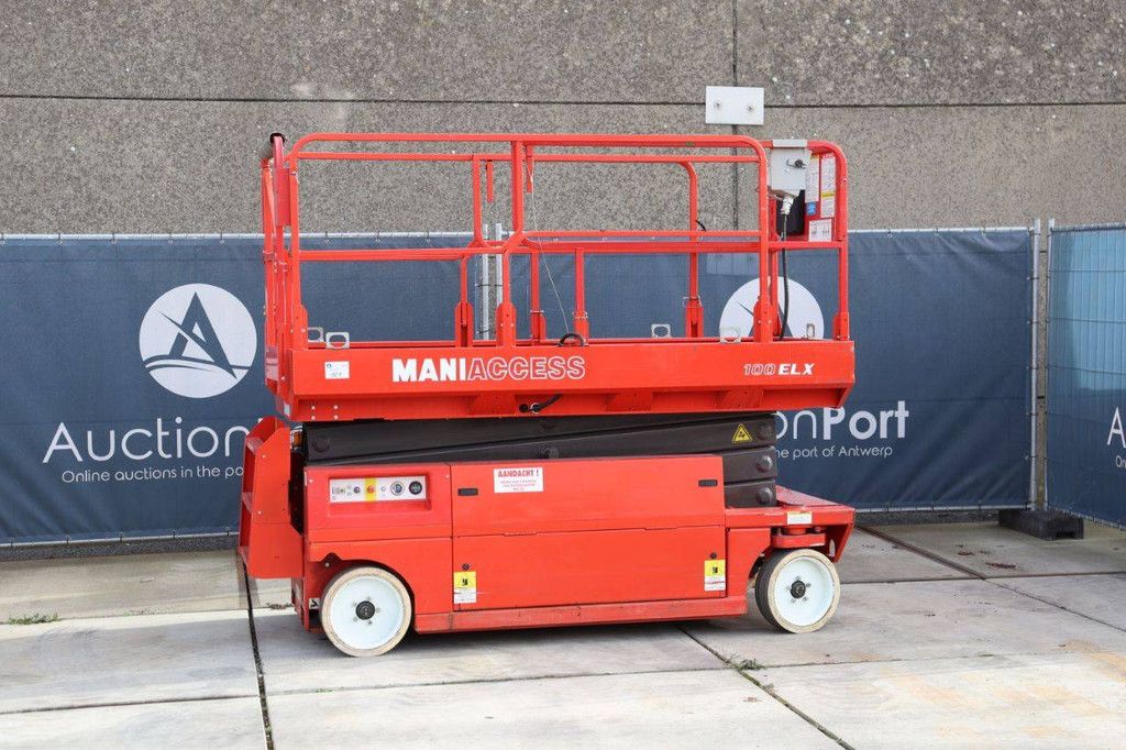 Manitou Maniaccess 100 ELX Elektrische Scherenbühne 10 m