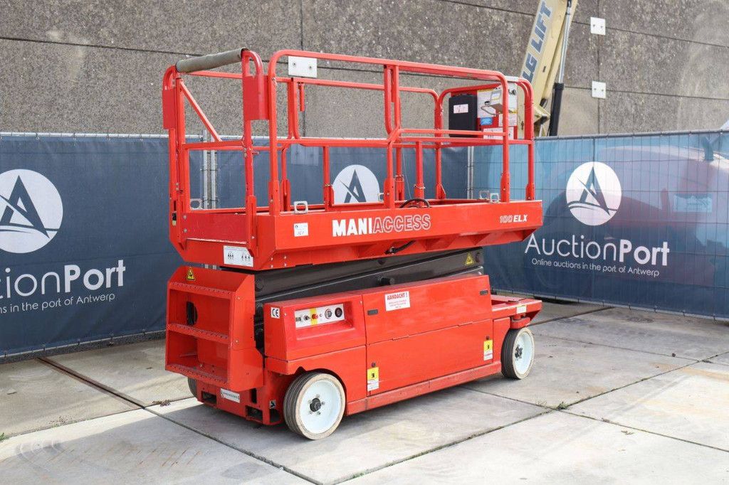 Manitou Maniaccess 100 ELX Elektrische Scherenbühne 10 m
