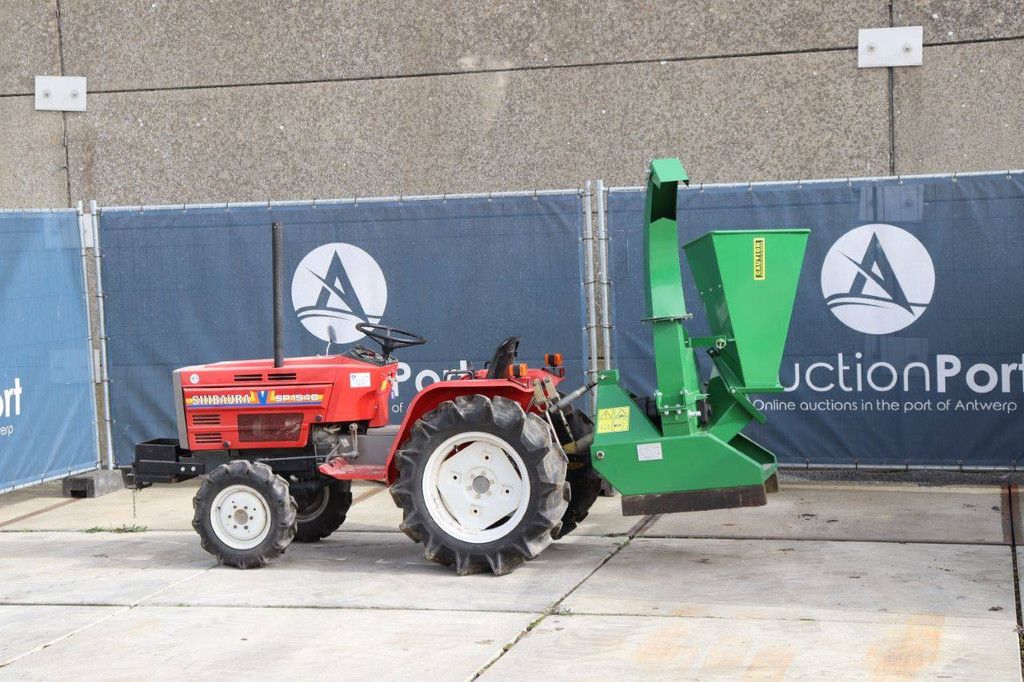 Kleintraktor Shibaura SP1540 Diesel 15 PS mit Häcksler