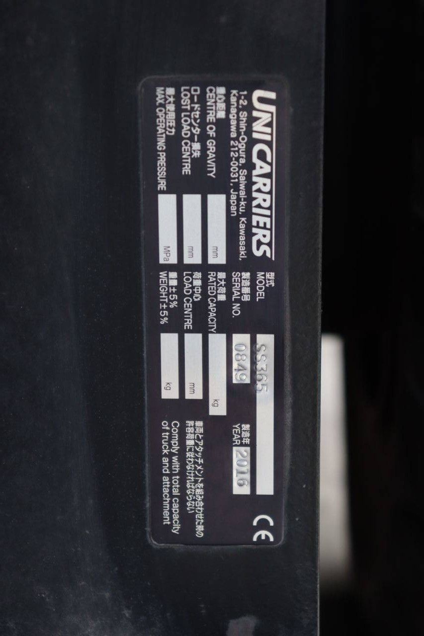 Gabelstapler Unicarriers 40 Diesel 3600kg 4m 2016