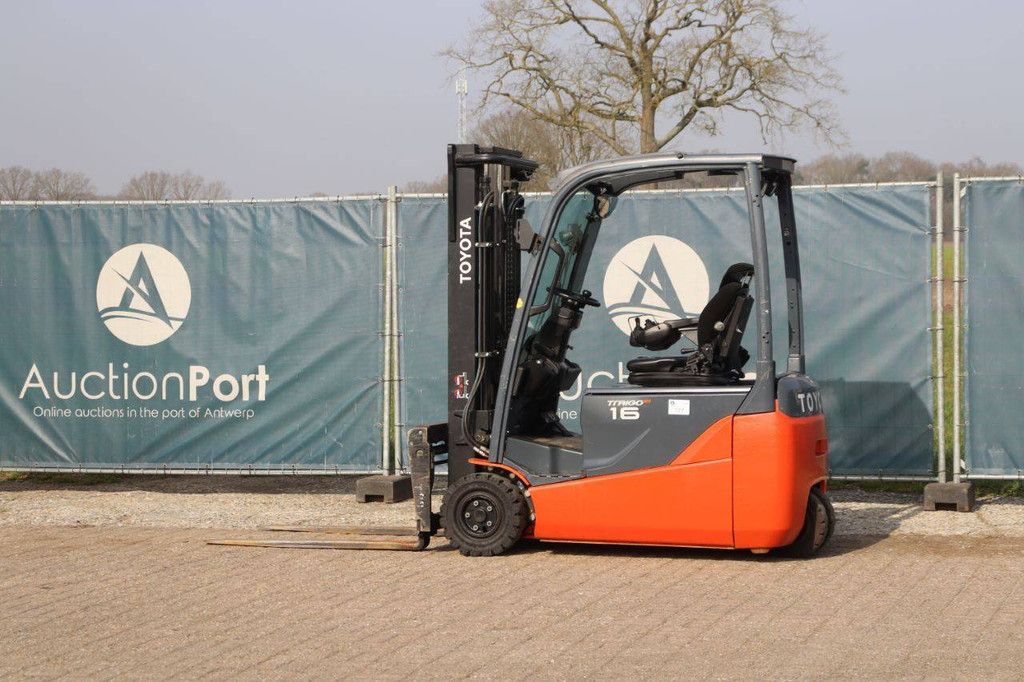 Toyota 8FBE16T Elektrogabelstapler 1600 kg 3 m 2018