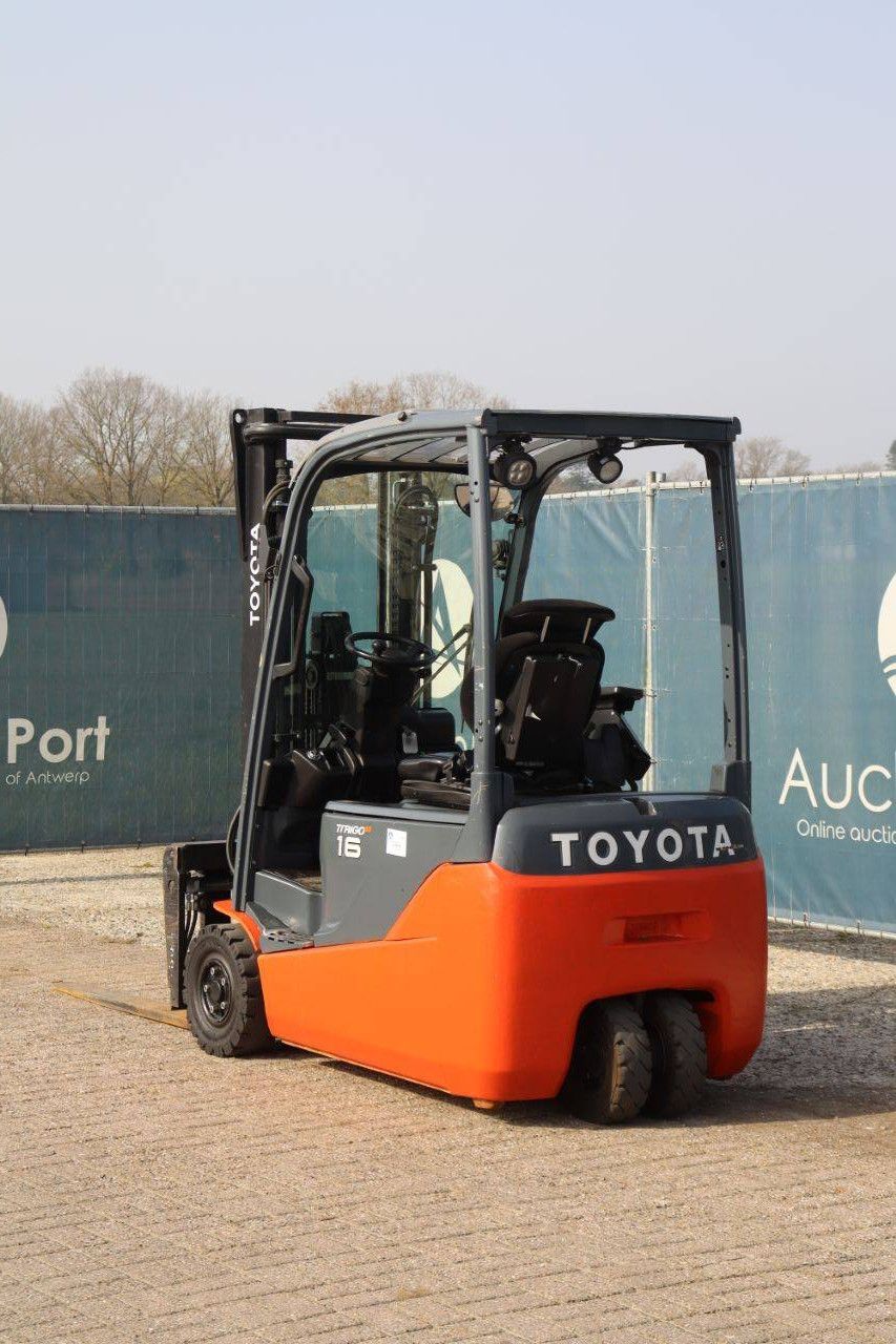 Toyota 8FBE16T Elektrogabelstapler 1600 kg 3 m 2018