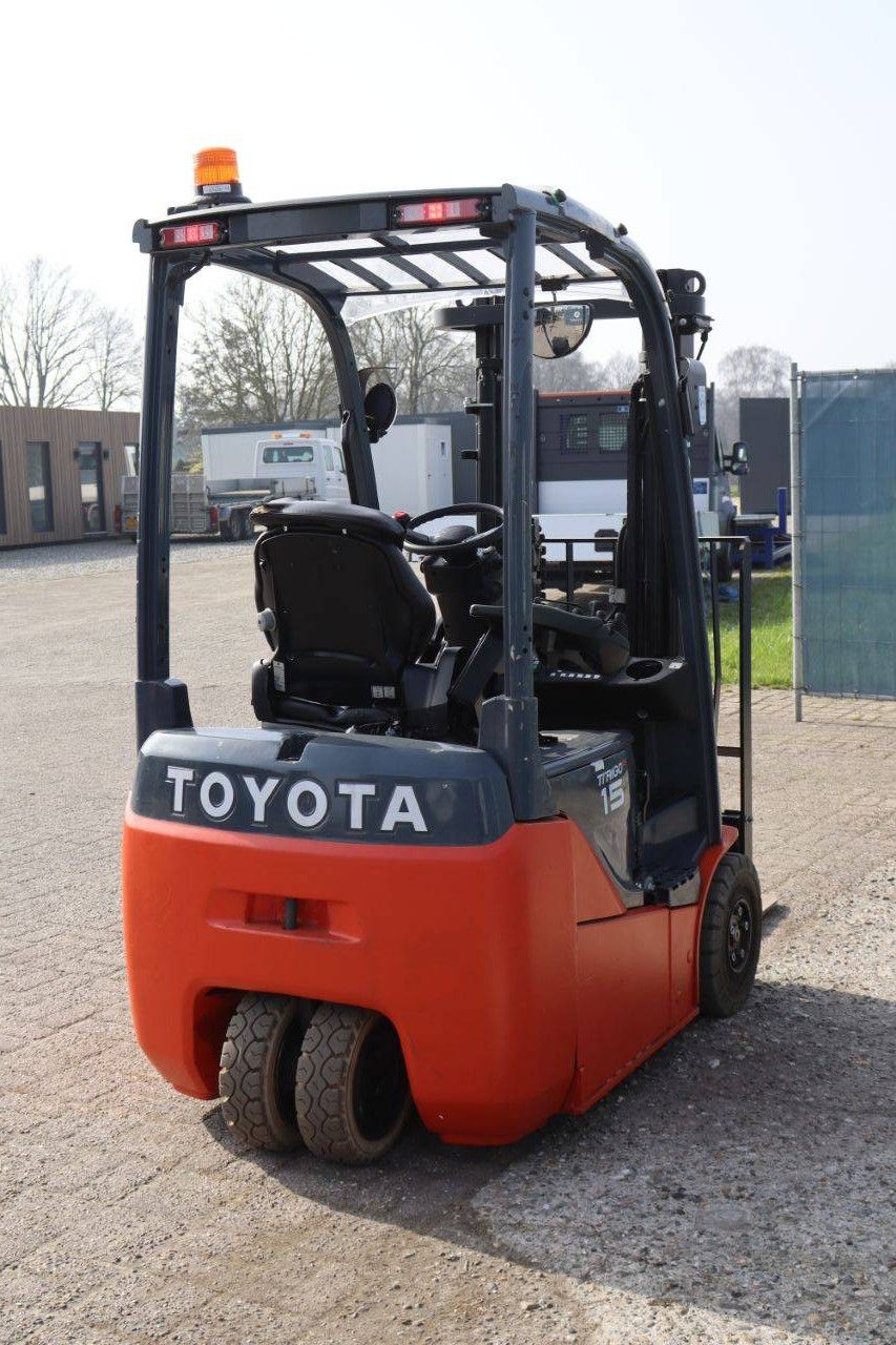 Heftruck Toyota 8FBE15T Elektrisch 1500kg 3.0m 2016